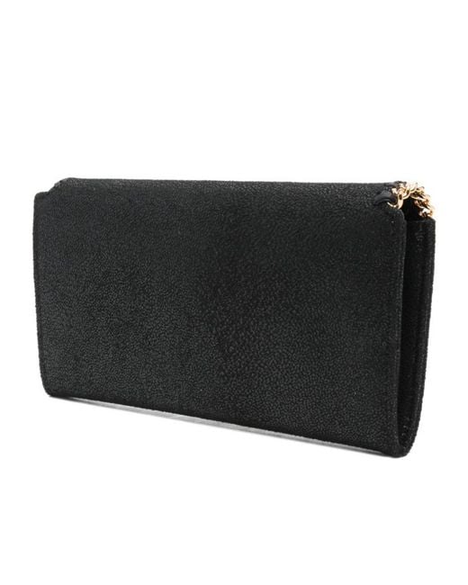 Stella McCartney Black Falabella Chained Mini Bag