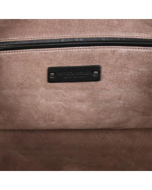 Bottega Veneta Black Knitted Cross-Body Bag