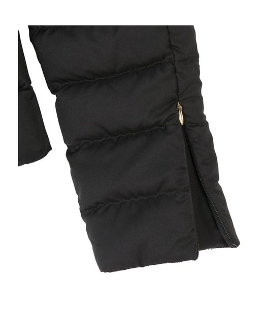 Herno Black Long-Sleeved Down Jacket