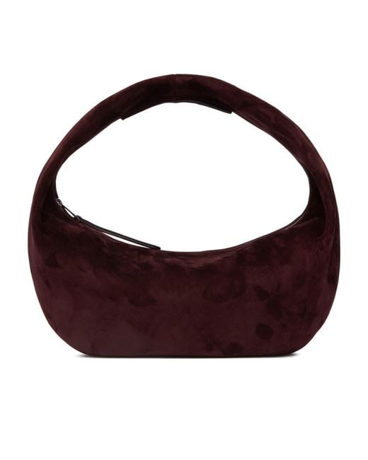 Khaite White Olivia Zipped Medium Shoulder Bag