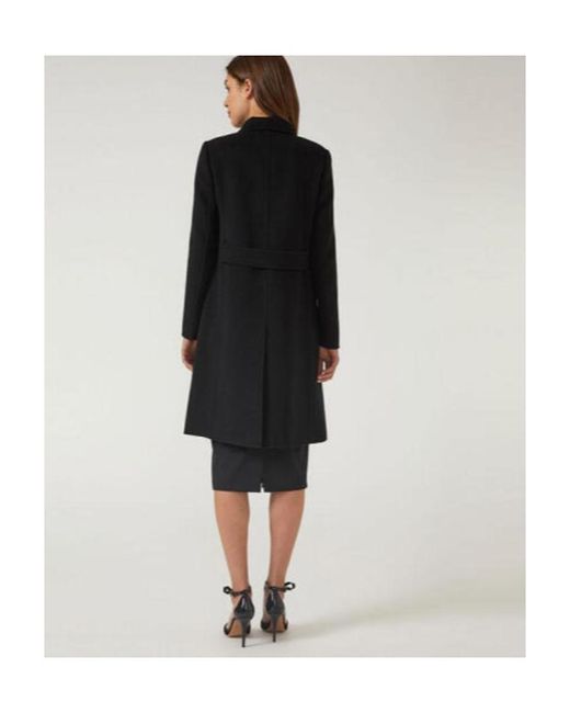 Emporio Armani Black Breasted Coat