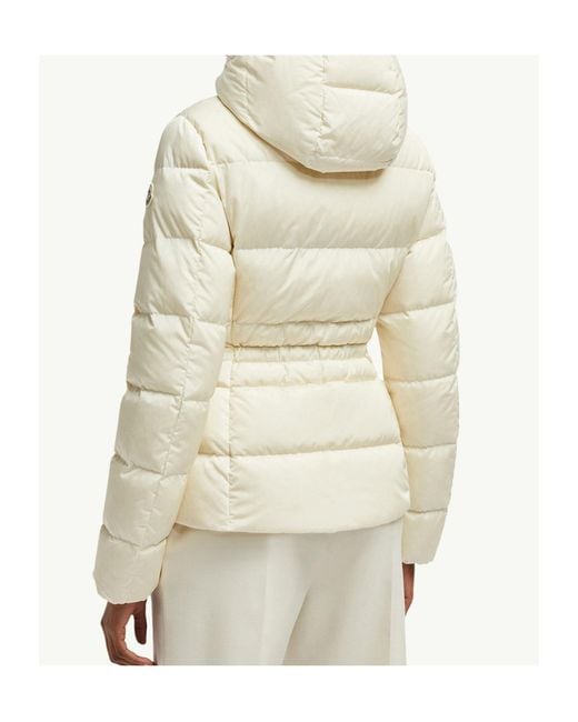Moncler Gray Avoce Hooded Short Down Jacket