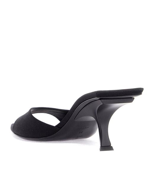 The Attico Black The Heeled Sandals