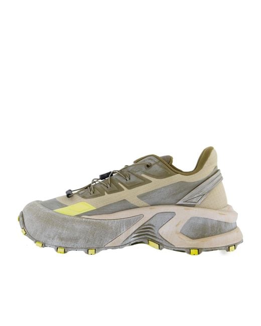 DIESEL Green D-Cage Low-Top Runner Sneakers for men