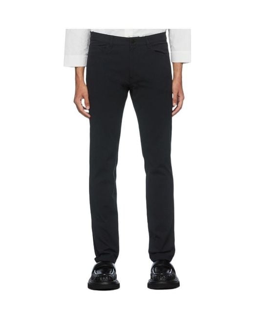 Theory Blue Logo Slim Casual Pants for men
