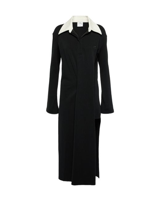 Courreges Black Polo Dress