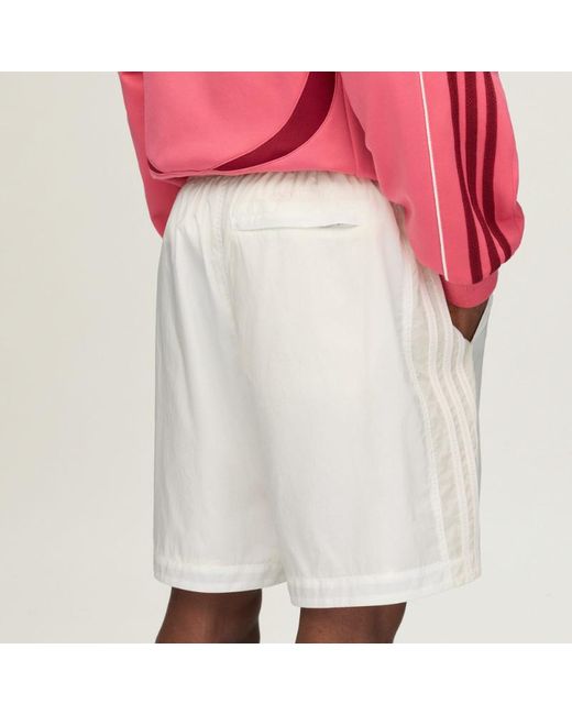 Adidas by Wales Bonner White Adidas Originals X Wales Bonner Ripstop Drawstring Football Shorts for men