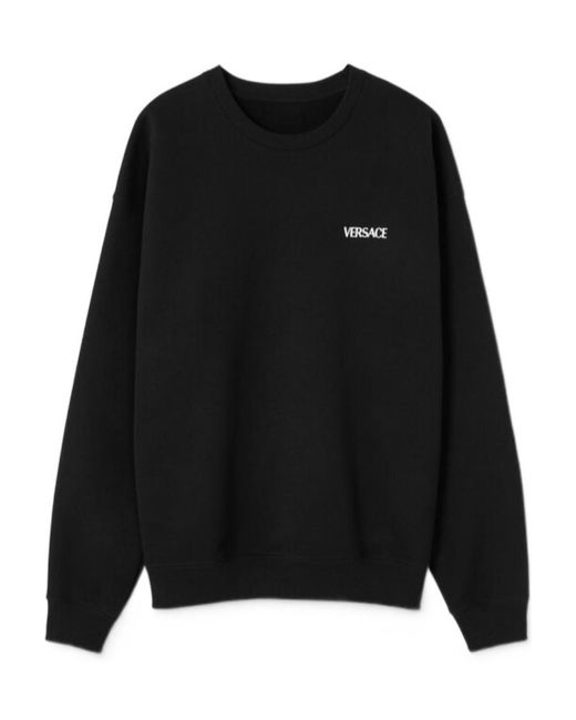 Versace Black Hills Crewneck Sweatshirt for men