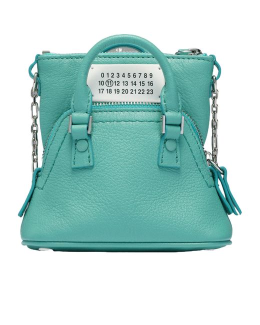 Maison Margiela Green Zippered Shoulder Bag
