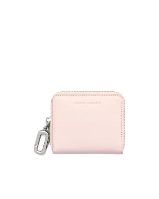 Marc Jacobs Pink Scene Slim Compact Wallet