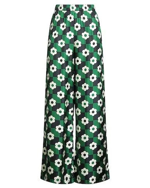 MAX&Co. Green Floral Print Loungewear Pants