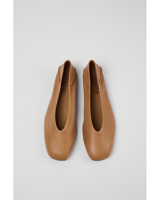 Camper Brown Casi Myra Ballet Flats
