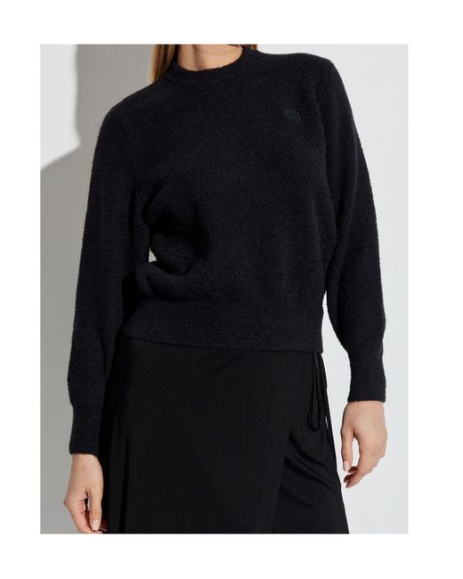 Alexander Wang Blue Textured-Finish Jumper