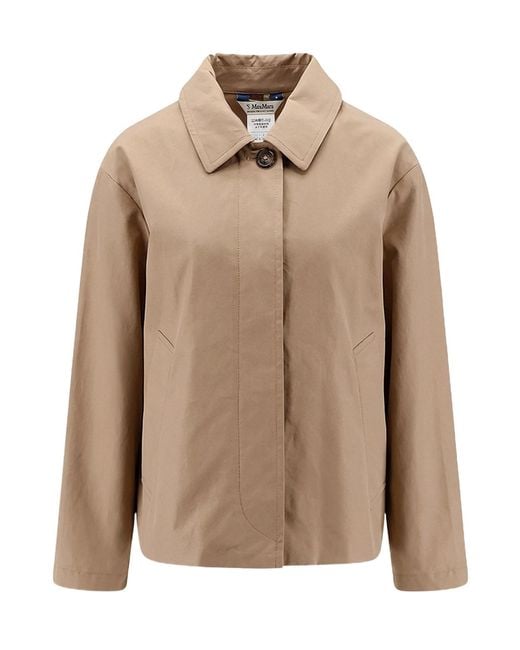 Max Mara Brown Long Sleeve Jacket
