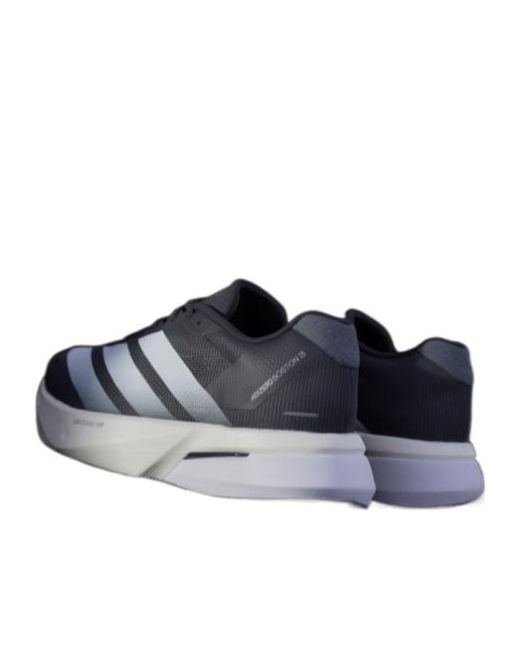 Adidas Blue Adizero Boston 13 Lace-Up Sneakers for men