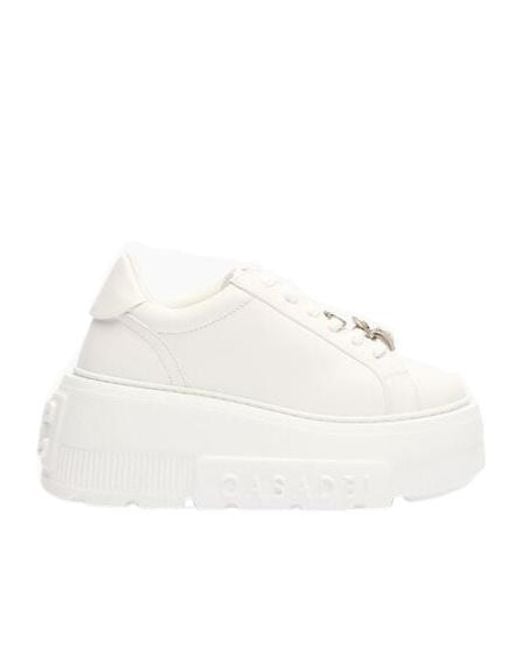Casadei White Nexus Sneakers