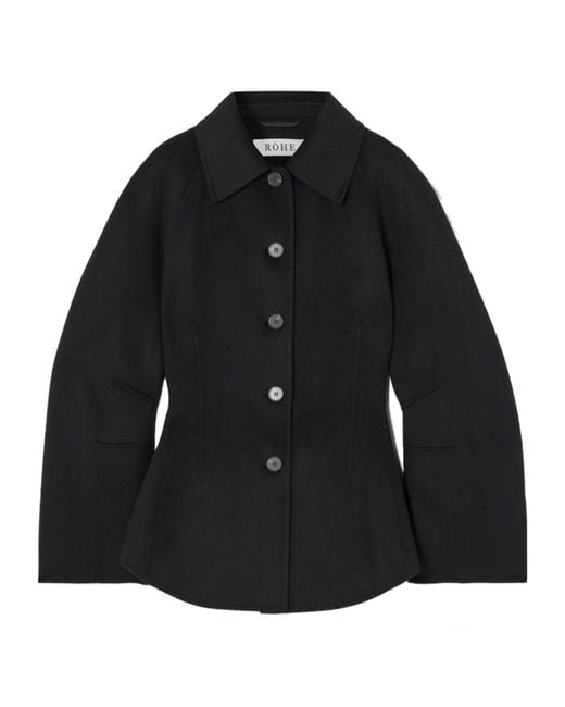 Rohe Black Button Jacket