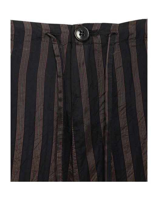 Dries Van Noten Black Tailored Trousers for men