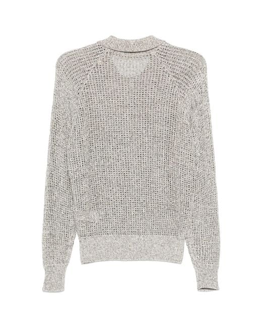 Barena Gray Alisso Aura Sweater