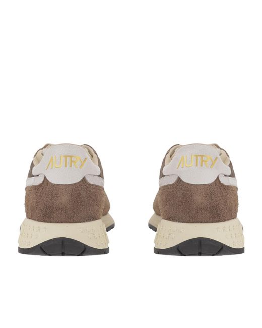 Autry Brown Reelwind Low Sneakers