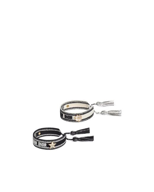 Dior White Christian Bracelet Set
