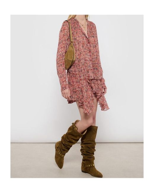 Isabel Marant Pink Noeline Blouse
