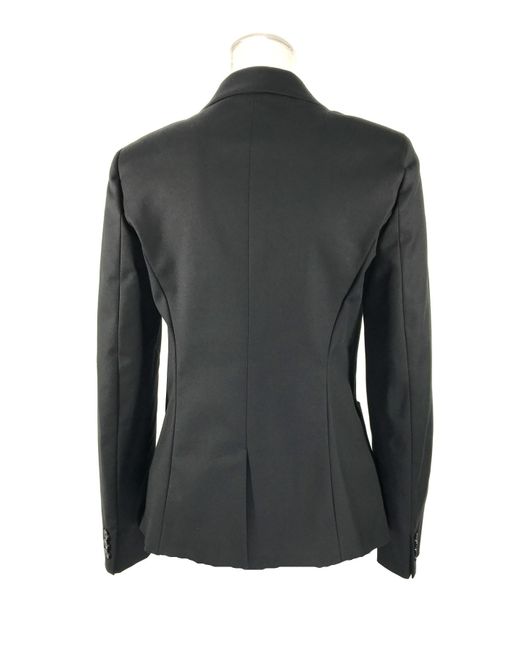 Weekend by Maxmara Black Long-Sleeved Suit Coat