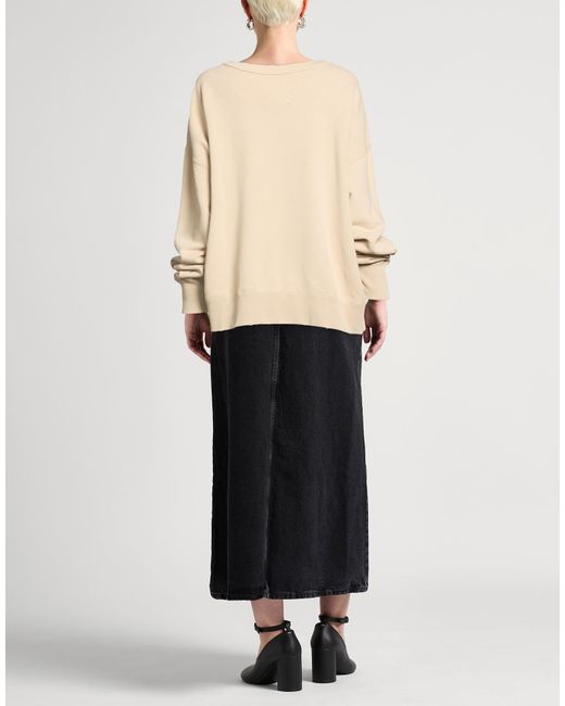 Maison Margiela Natural Long Sleeves Sweatshirt
