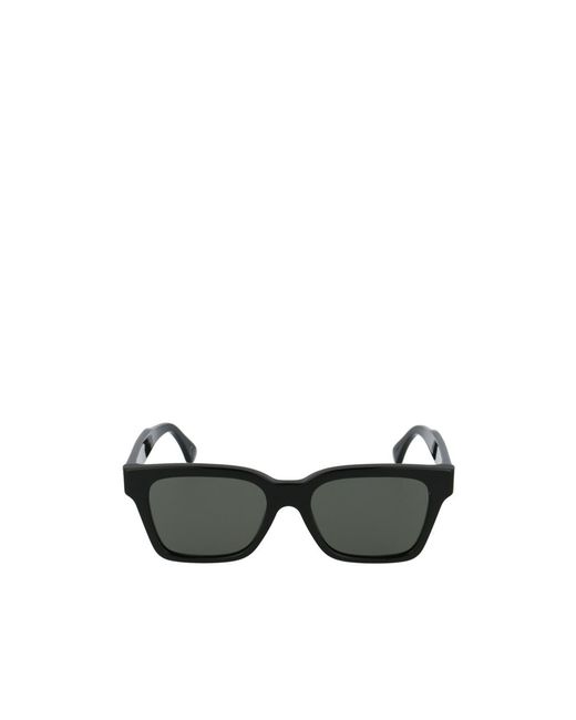 Retrosuperfuture Black America Rectangular Frame Sunglasses for men