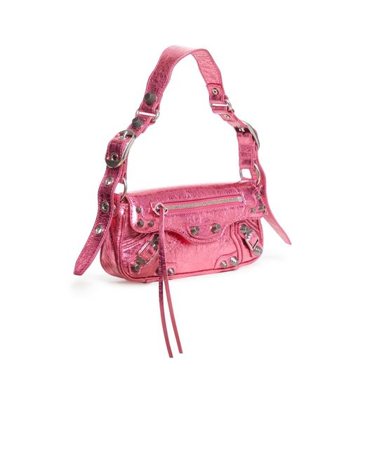 Balenciaga Pink Le Cagole Xs Shoulder Bag