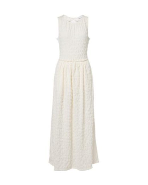 Proenza Schouler White Label Zoira Shirred Maxi Dress