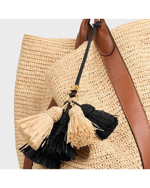 Céline Metallic Multi Pompon Charm
