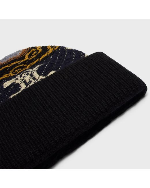Céline Black Beanie