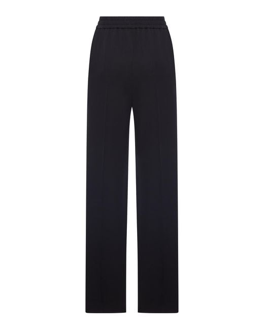 Céline Blue Elastic Waist Casual Pants