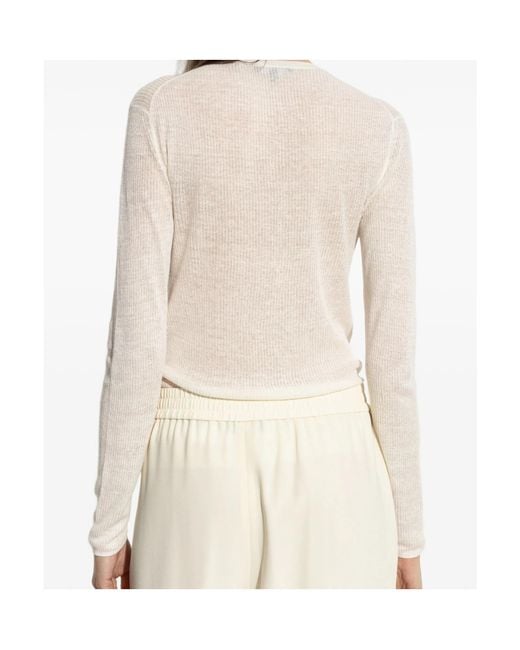 Theory White Long Sleeve Top