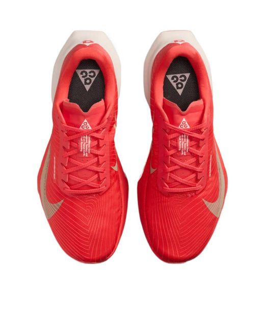 Nike Red Acg Ultrafly Trail Racing Shoes for men