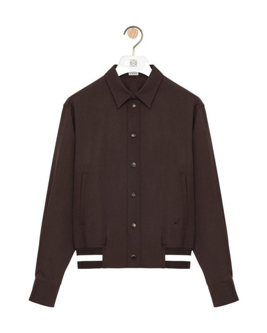 Loewe Brown Jacket for men