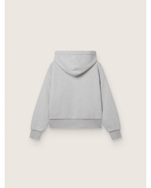 Golden Goose Deluxe Brand Gray Star Drawstring Hoodie for men