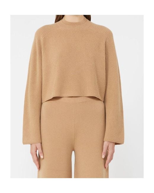 Max Mara Natural Funale Round-Neck Jumper