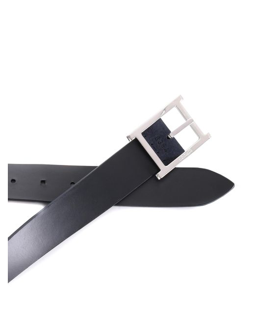 Orciani Blue Square Buckle Belt for men