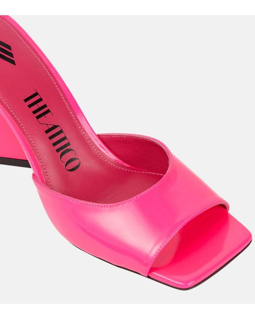 The Attico Pink Piper 85 Sandals