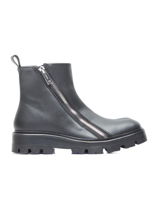 GmbH Gray Selim Combat Boots for men