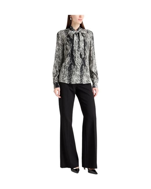 Dolce & Gabbana Gray Patterned Shirts