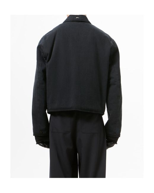Our Legacy Black Long-Sleeve Casual Jacket for men