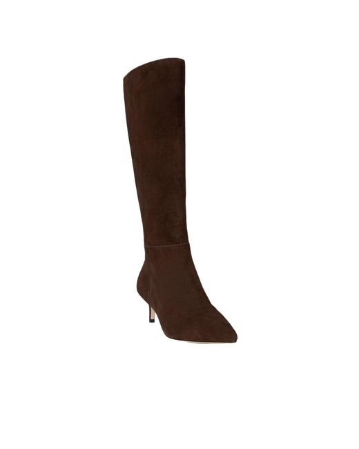 Ralph Lauren Brown Suede Knee-High Boot