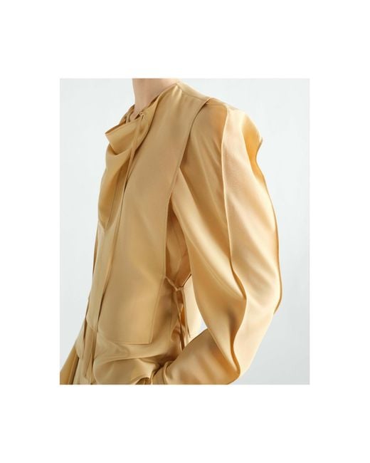 Lemaire Metallic Layered Blouse