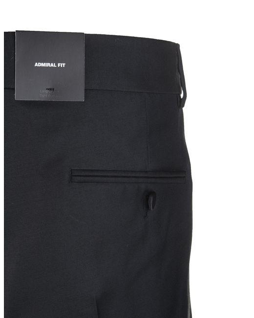 DSquared² Blue Wool Tailored Trousers for men