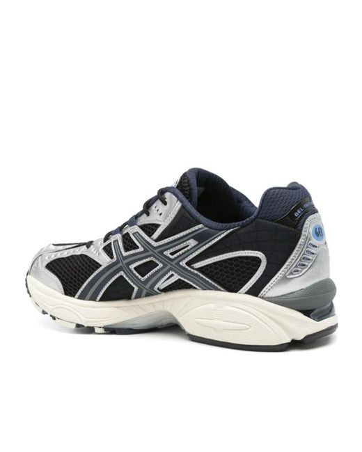 Asics Blue Gel Nimbus 10.1 Lace-Up Sneakers for men