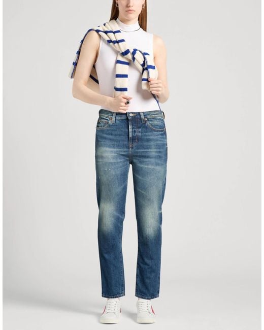 Saint Laurent Blue Tapered Jeans