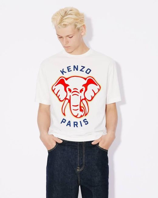 KENZO White Elephant' T-Shirt for men